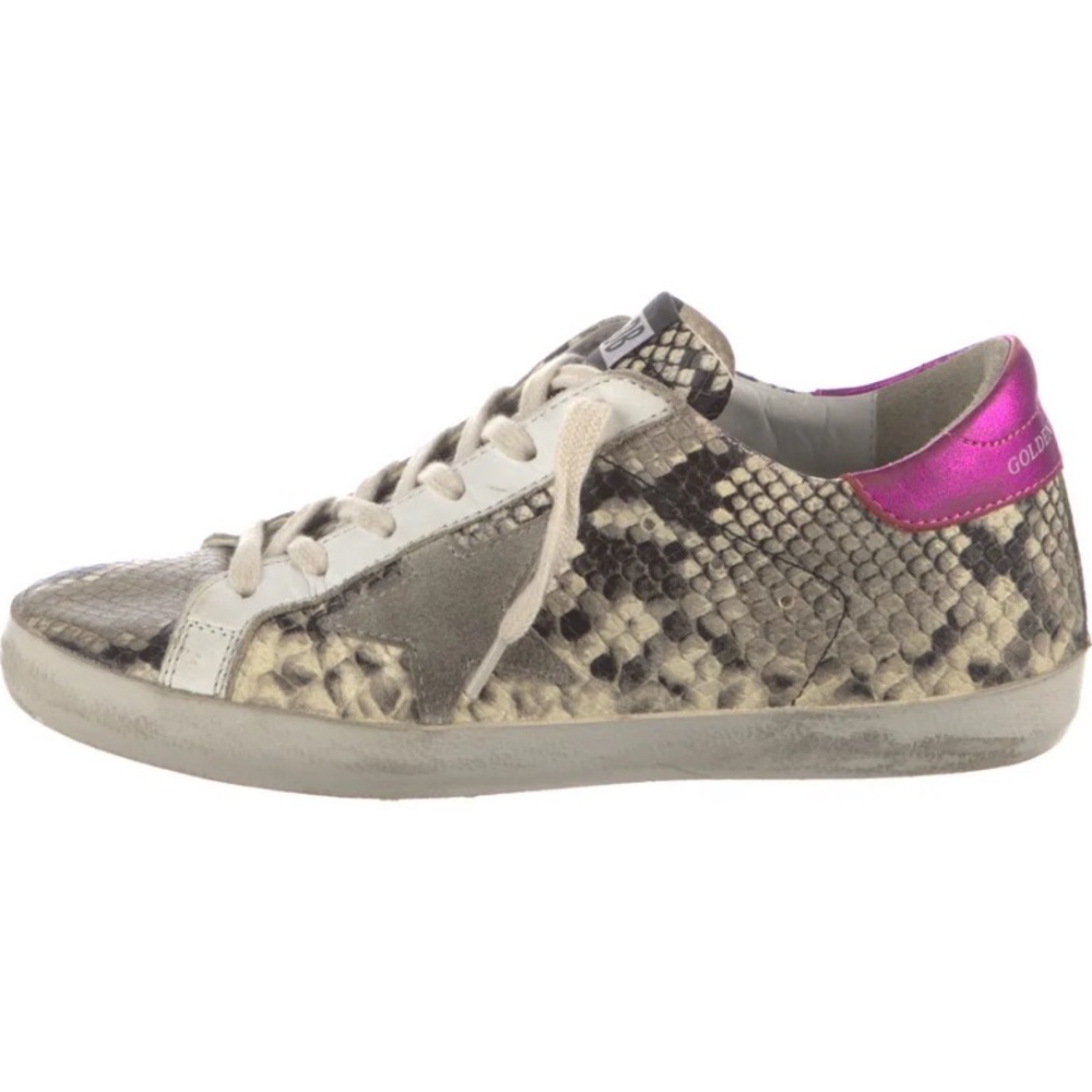 Golden Goose snakeskin size 34